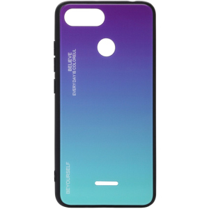 Панель BeCover Gradient Glass для Xiaomi Redmi 6/6A Purple-Blue