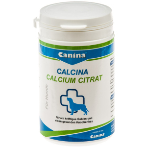 Легкоусваиваемый кальций Canina Calcium Citrat 125 г (4027565120505) рейтинг