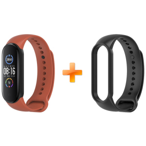 Xiaomi Mi Band 5 MiJobs Dual Color Orange/Black (MJ5-DSS014OB) ТОП в Дніпрі