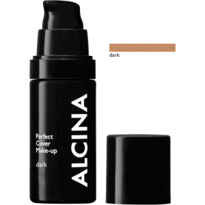 Тональний крем Alcina Perfect Cover Make-up dark 30 мл (4008666650139) ТОП в Дніпрі