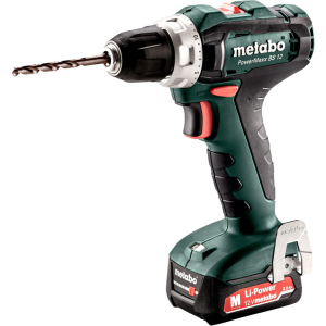 Акумуляторний дриль-шуруповерт Metabo PowerMaxx BS 12 (601036500) ТОП в Дніпрі