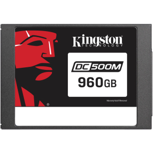 Kingston DC500M 960GB 2.5" SATAIII 3D TLC (SEDC500M/960G) краща модель в Дніпрі