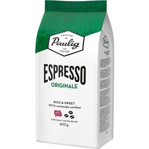 Кава в зернах Paulig Espresso Originale 400 г (6411300169801) краща модель в Дніпрі