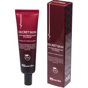 Крем для глаз с пептидом змеиного яда Secret Skin Syn-ake Wrinkleless Eye Cream 30 г (8809540514471) в Днепре