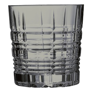 Набір низьких склянок Luminarc Даллас Сяючий Графіт 4 шт х 300 мл (P9318/1) краща модель в Дніпрі