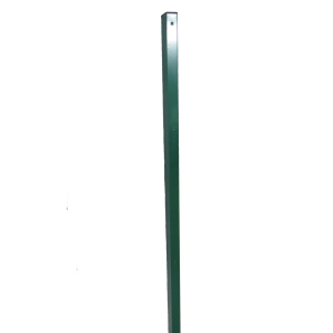 Столб заборный Техна Классик металлический с полимерным покрытием и креплениями 60х40x1500 мм Зеленый (RAL6005 PTK-01) в Днепре