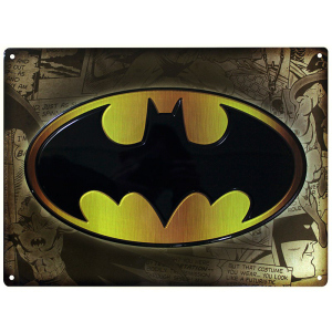 Металева картина ABYstyle DC Comics Batman (28x38) (ABYPLA012) ТОП в Дніпрі