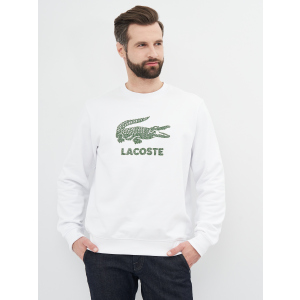 Світшот Lacoste SH0065-001 S (T3) White (3665926062326) ТОП в Дніпрі