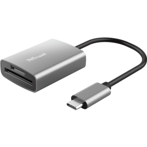 USB-хаб Trust Aluminum USB-C Card Reader (24136) ТОП в Дніпрі