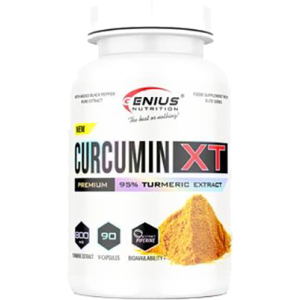 Куркумин Genius Nutrition Curcumin-XT 90 капсул (5402839115750) ТОП в Днепре