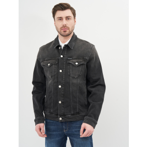 Джинсова куртка Calvin Klein Jeans Foundation Jacket J30J317247-1BY L Denim Black (8719853601426) краща модель в Дніпрі