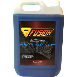 Антифриз концентрат Fusion Antifreeze Concentrate G-11 -80 5 л Синій (F80G11/5) краща модель в Дніпрі