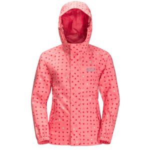 Вітровка Jack Wolfskin Tucan Dotted Jacket Kids 1608891-8296 140 см (4060477841472) краща модель в Дніпрі