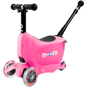 Самокат Micro Mini 2Go Deluxe Plus Pink (MMD033) (7640108563323) ТОП в Дніпрі