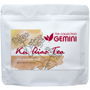 Чай гречишный Gemini Tea Collection Ku Qiao Tea 100 г (4820156431857) лучшая модель в Днепре