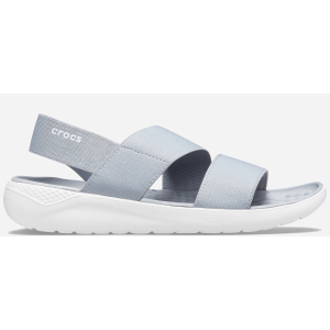 Сандалії Crocs Jibbitz Womens LiteRide Stretch Sandal 206081-00J-W7 37-38 23.8 см Light Grey/White (9001057683704_191448503915) ТОП в Дніпрі