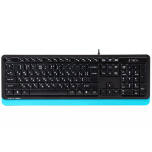 Клавіатура A4Tech FK10 Black/Blue USB в Дніпрі