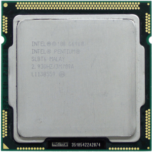 Процессор Intel Pentium Dual Core G6960 2.93GHz/3MB/2.5GT/s (SLBT6) s1156, tray в Днепре