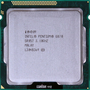 Процессор Intel Pentium Dual-Core G870 3.1GHz/3MB/5GT/s (SR057) s1155, tray в Днепре