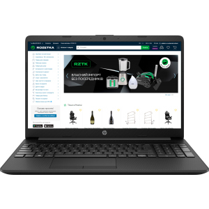 Ноутбук HP Laptop 15-dw3016ua (424A9EA) Jet Black ТОП в Дніпрі