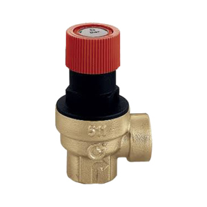 Запобіжний клапан Caleffi DN 1/2" (1,5 бара) для систем опалення (513415) краща модель в Дніпрі