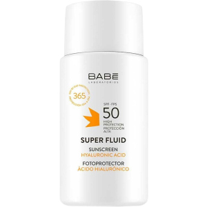 Солнцезащитный супер флюид Babe Laboratorios SPF 50 для всех типов кожи 50 мл (8437014389449) в Днепре