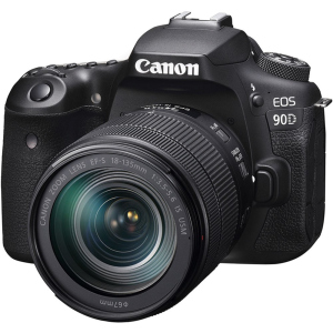 Фотоаппарат Canon EOS 90D EF-S 18-135mm IS USM Kit Black (3616C029) Официальная гарантия! лучшая модель в Днепре