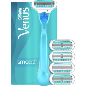 Станок для бритья женский Venus Smooth с 5 сменными картриджами (7702018363490) лучшая модель в Днепре