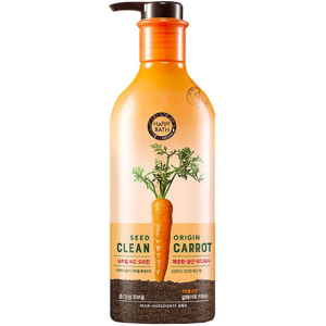 Гель для душа Happy Bath Natural Seed Origin Clean Carrot с маслом семян моркови 800 г (8809585089934) в Днепре