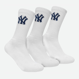 хороша модель Шкарпетки New York Yankees 3 pk Crew 15100002-1001 39-42 р 3 пари Білі (8718984008975)