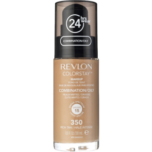 Тональний крем Revlon ColorStay комбінована та жирна шкіра з дозатором 350 Reach Tan 30 мл (309974700139)