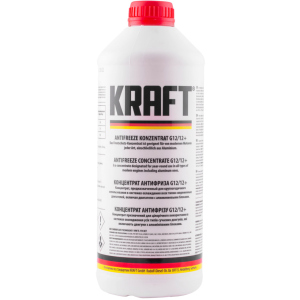 Антифриз Kraft G12/12+ Red концентрат для системи охолодження 1.5 л (KF103) рейтинг