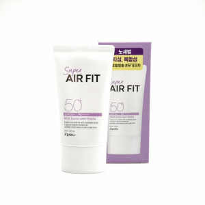 Солнцезащитный матирующий крем A'pieu Super Air Fit Mild Sunscreen Matte SPF50+ PA++++ 80 мл (8809643530552) ТОП в Днепре