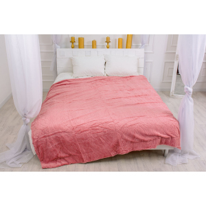 Плед MirSon №1003 Damask Pink 150x200 (2200002979979) краща модель в Дніпрі