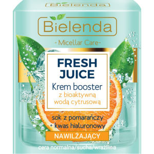 Крем-бустер Bielenda Fresh Juice Увлажняющий с биоактивной цитрусовой водой 50 мл (5902169035990) в Днепре