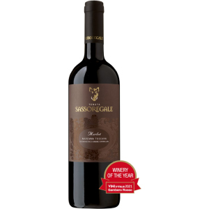 купить Вино Sassoregale Merlot D.O.C. красное сухое 0.75 л 14% (8001231000274_8001231001271)