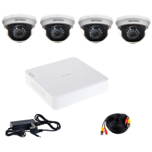 Комплект відеоспостереження Hikvision Turbo HD-4D KIT