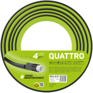 Шланг поливочный Cellfast Quattro 50 м 3/4” (10-073) в Днепре
