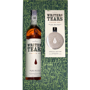 Виски Writers Tear's Irish Whiskey в подарочной упаковке с флягой 0.7 л 40% (5099811906019) надежный