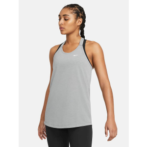 Майка Nike W Nk Dry Ess Elastika Tank DA0370-084 L Серая (194501433914) лучшая модель в Днепре