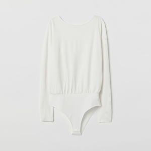 Боді-блузка H&amp;M 7524379sm XL Молочна (PS2030000107155) рейтинг