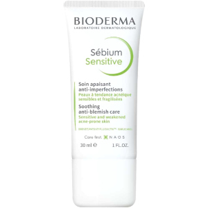 Крем Bioderma Sebium Sensitive 30 мл (3401360106994) краща модель в Дніпрі