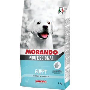 Сухой корм Morando Professional Puppy with Chicken для щенков с курицей 4 кг (8007520099936 / 8007520096010) ТОП в Днепре