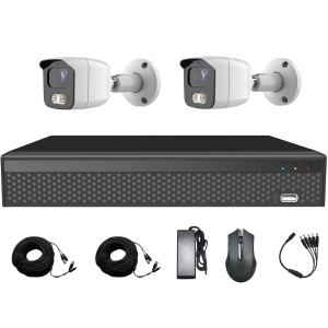 Комплект відеоспостереження CoVi Security AHD-2W 5MP MasterKit (0026621) ТОП в Дніпрі