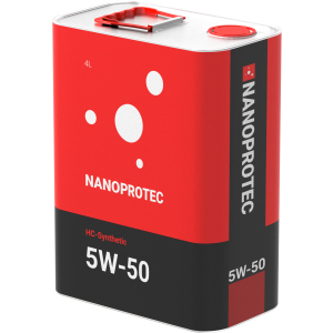 Моторна олія Nanoprotec Engine Oil 5W-50 4 л (NP 2208 504)