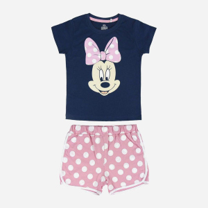 Піжама (футболка + шорти) Disney Minnie 2200003728 104 см Наві (8427934262663) ТОП в Дніпрі