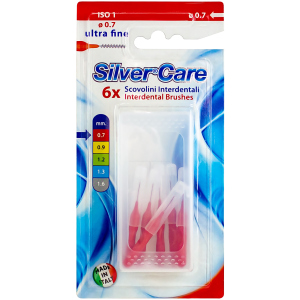 Міжзубні йоржи Silver Care 6 шт ультра-тонкі (8009315041212) краща модель в Дніпрі