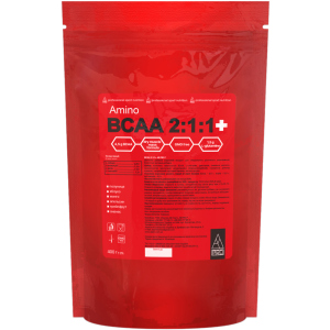 Аминокислота AB PRO Amino BCAA (бцаа) 2:1:1 400 г Клубника (BCAA400ABST77) в Днепре