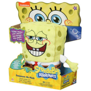 Мягкая игрушка SpongeBob Exsqueeze Me Plush SpongeBob Fart со звуком (EU690902) в Днепре