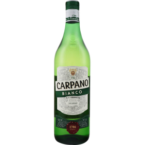 Вермут Carpano Bianco сладкий 1 л 15% (8004400072133) лучшая модель в Днепре